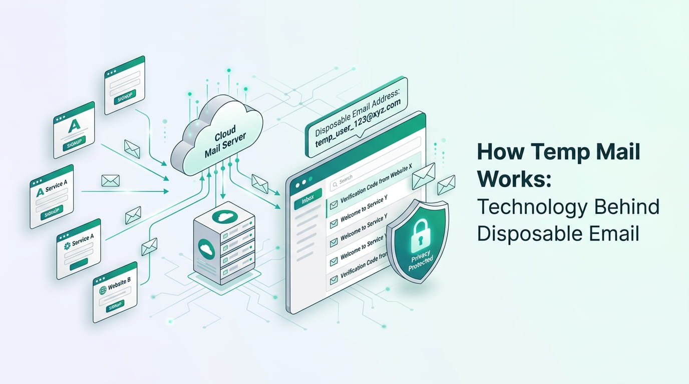 How Temp Mail Works: Technology Behind Disposable Email