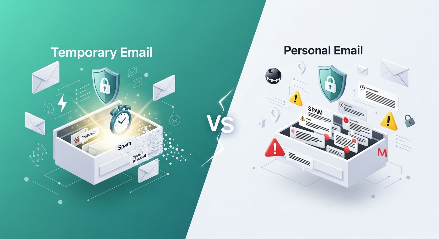 Temporary Email vs Personal Email: Which Is Safer for Online Signups?