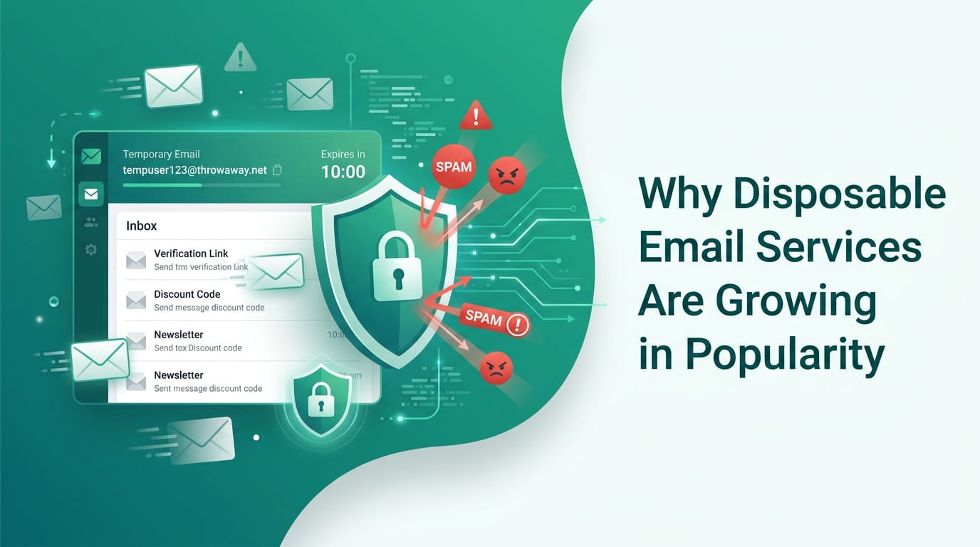 Why Disposable Email Services Are Growing in Popularity